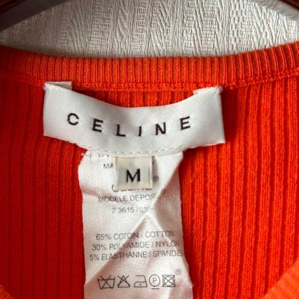 CELINE 00s Compact Body Fit Knit - image 7