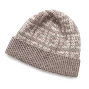 Fendi logo beanie hat - Gem