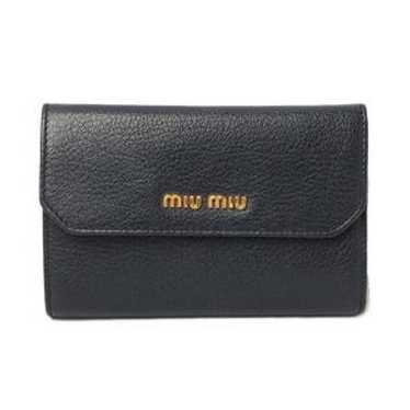 Miu Miu Miu Miu Trifold Wallet Madras Multi Balti… - image 1