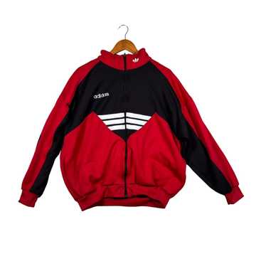 Adidas track jacket red/black - Gem Adidas track jacket red/black - Gem