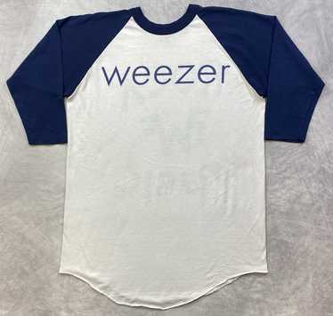 Vintage 1994 Weezer Rock Music Tee T Shirt Tultex 90's Band