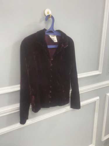 Katherine Hamnett Velvet Jacket - Etsy