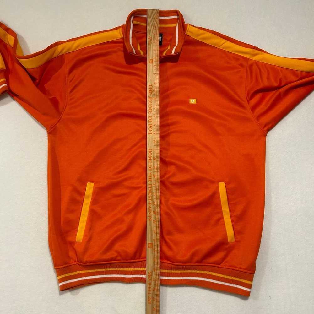 South Pole Men’s Large Orange Yellow Polyester Bl… - image 8