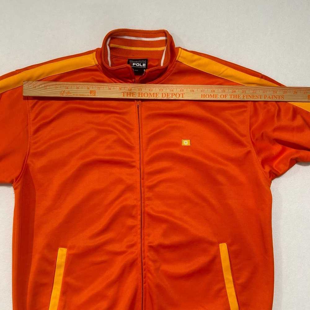 South Pole Men’s Large Orange Yellow Polyester Bl… - image 9