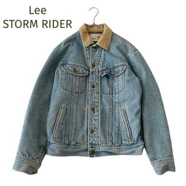 LEE×Preloved  Storm Rider Jacket 90'S Lee STORM RIDER denim jacket, G-jacket, men's size L