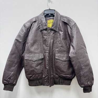 Alpha industries leather jacket - Gem