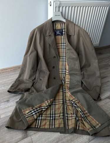 小物 90's Vintage Burberry's Coat Vintage 90s Burberry Trench Coat XXL – Freshmans Archive
