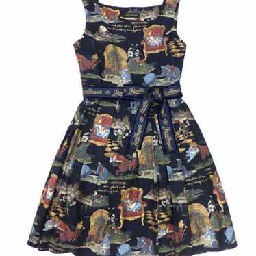 Jane Marple Color in tales square dress