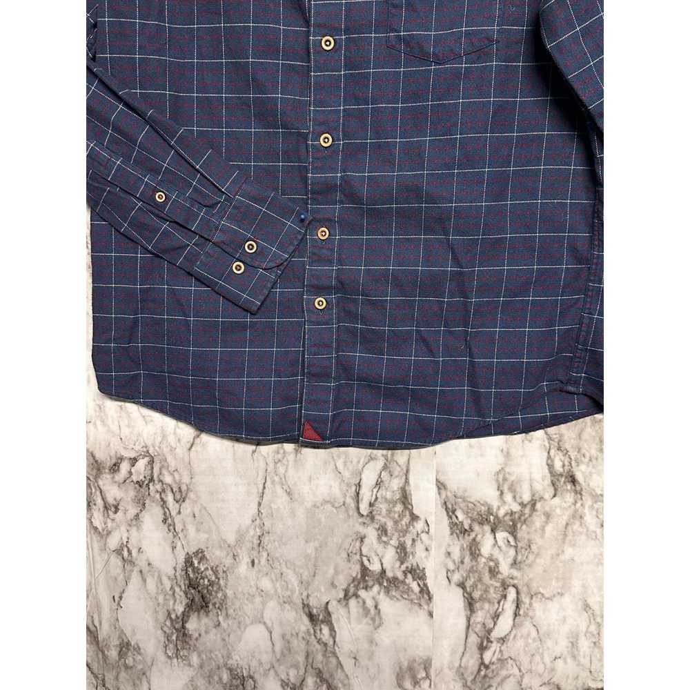 UNTUCKit UNTUCKit Balar Blue Plaid Long sleeve Fl… - image 4