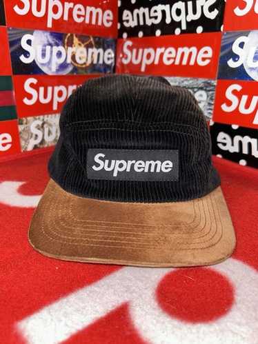 Supreme Corduroy Camp Cap ブラウン 22ss Supreme Corduroy Camp Cap Cap (SS22) Brown - SS22 - US