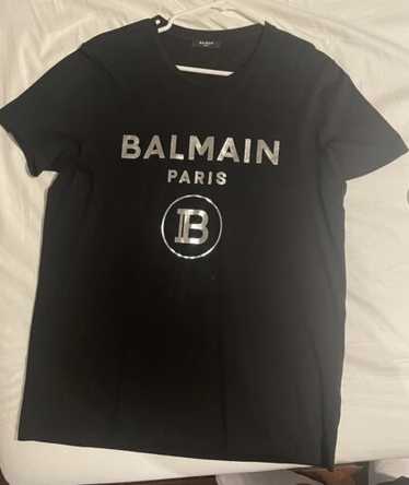 BALMAIN ブラック ロゴ クルーネック utxyJhcc9W6d.jpg?width=768