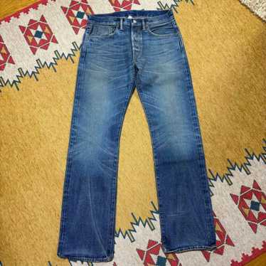 RRL/Vintage Damaged Denim【Low Straight】 Mens rrl low straight - Gem