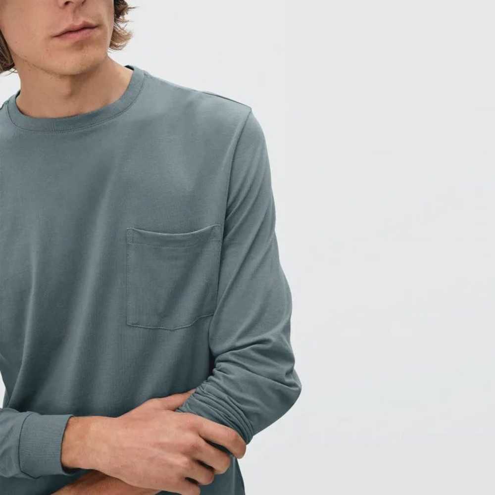 everlane The Organic Cotton Long-Sleeve