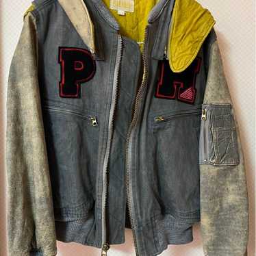 Pink house jeans jacket - Gem