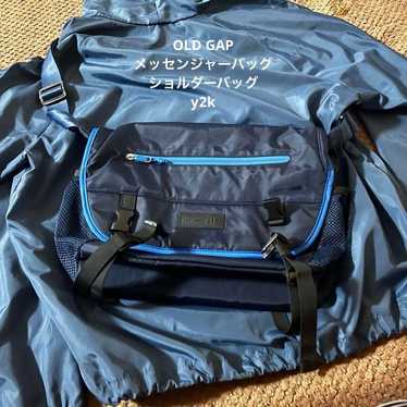 Gap Black Messenger Bag, Approx 12