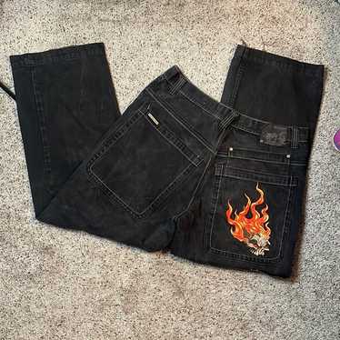 Jnco jeans black denim - Gem