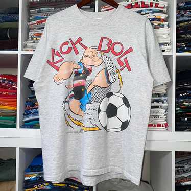 人気アイテムランキング Vintage 90s Gem - t-shirt popeye トップス