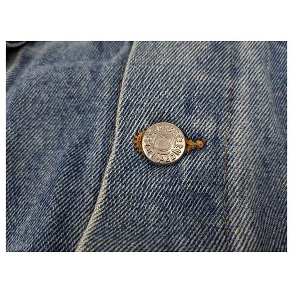 Vintage Federal Embossed Deer Denim Jacket USA Ma… - image 5