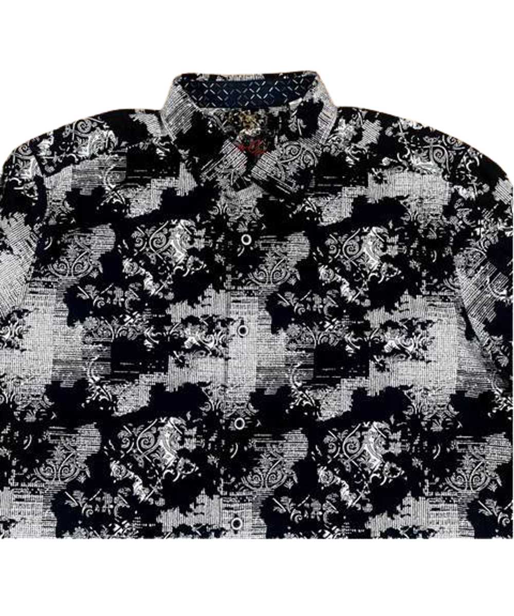 Robert Graham Black White Abstract Pattern  Size … - image 1