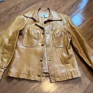 KAREN SILTON 60's ヴィンテージ レザー ジャケット ラムレザー Vintage silton california leather - Gem