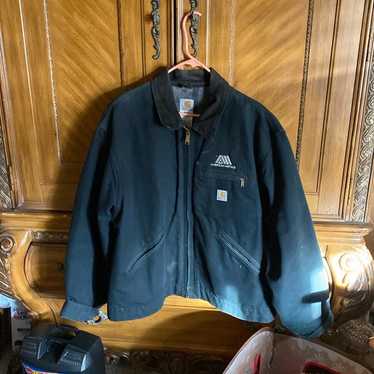 ジャケット・アウター 00s Carhartt Worn Faded Detroit Jacket Vintage 2000's // Carhartt Detroit Jacket // Blanket Lined