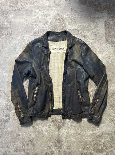 Giorgio mens leather jacket - Gem