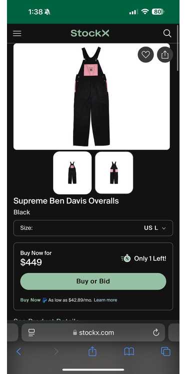 Ben davis × supreme - Gem