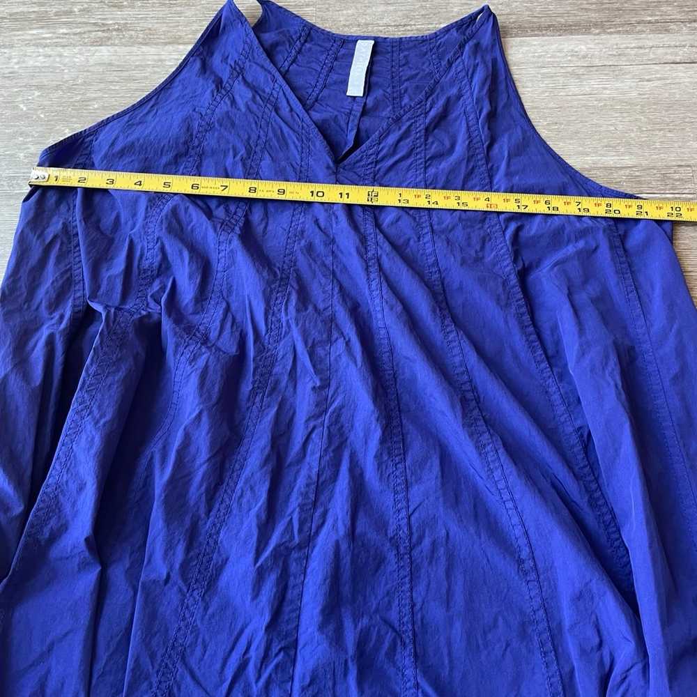 Athleta Canopy Parachute Dress Poseidon Blue Size… - image 7