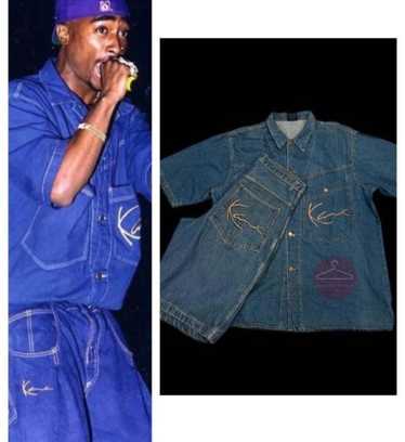 ジャケット・アウター VTG Karl Kani Hood JKT Tupac 1993 OG RAP VTG Karl Kani Hood JKT Tupac 1993 OG RAP - メルカリ