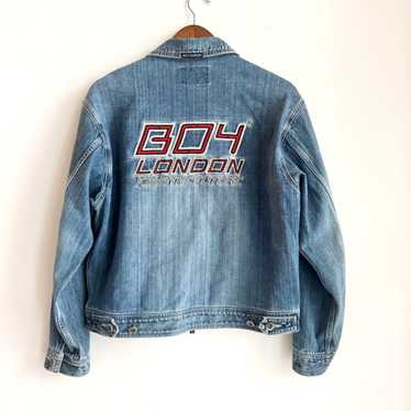boy london 80s-90s ノースリーブのショートデニムジャケット Boy london denim - Gem