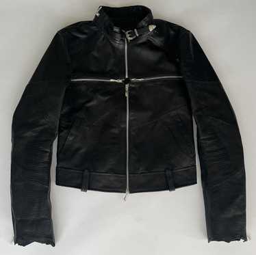 14th addiction leather jacket - Gem