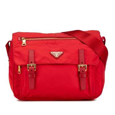 Prada zip buckle messenger - Gem