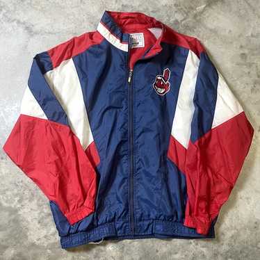 レア　90S VINTAGE MLB Indians ナイロンジャケット　XL Cleveland Guardians – National Vintage League