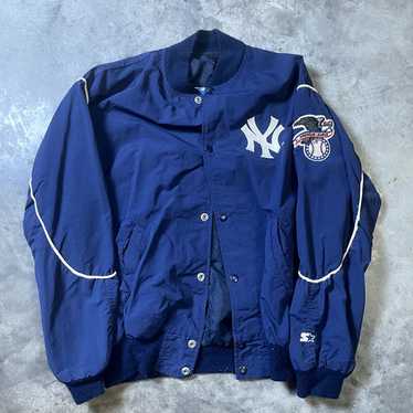 ジャケット・アウター 90's 80's newyork yankees stadium jumper Authentic New York Yankees VINTAGE 1980s/1990s BIKE Pullover