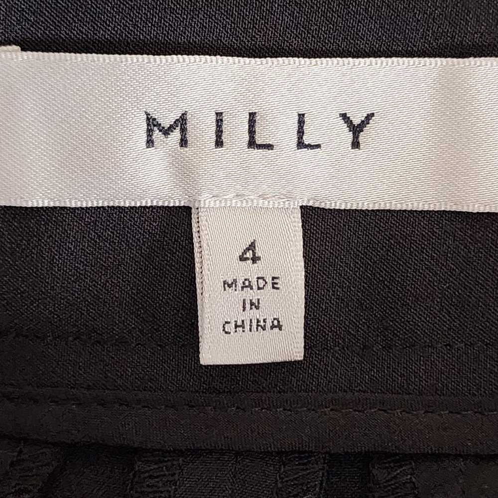 Milly Milly Black Aria Cady Button Shorts - image 3