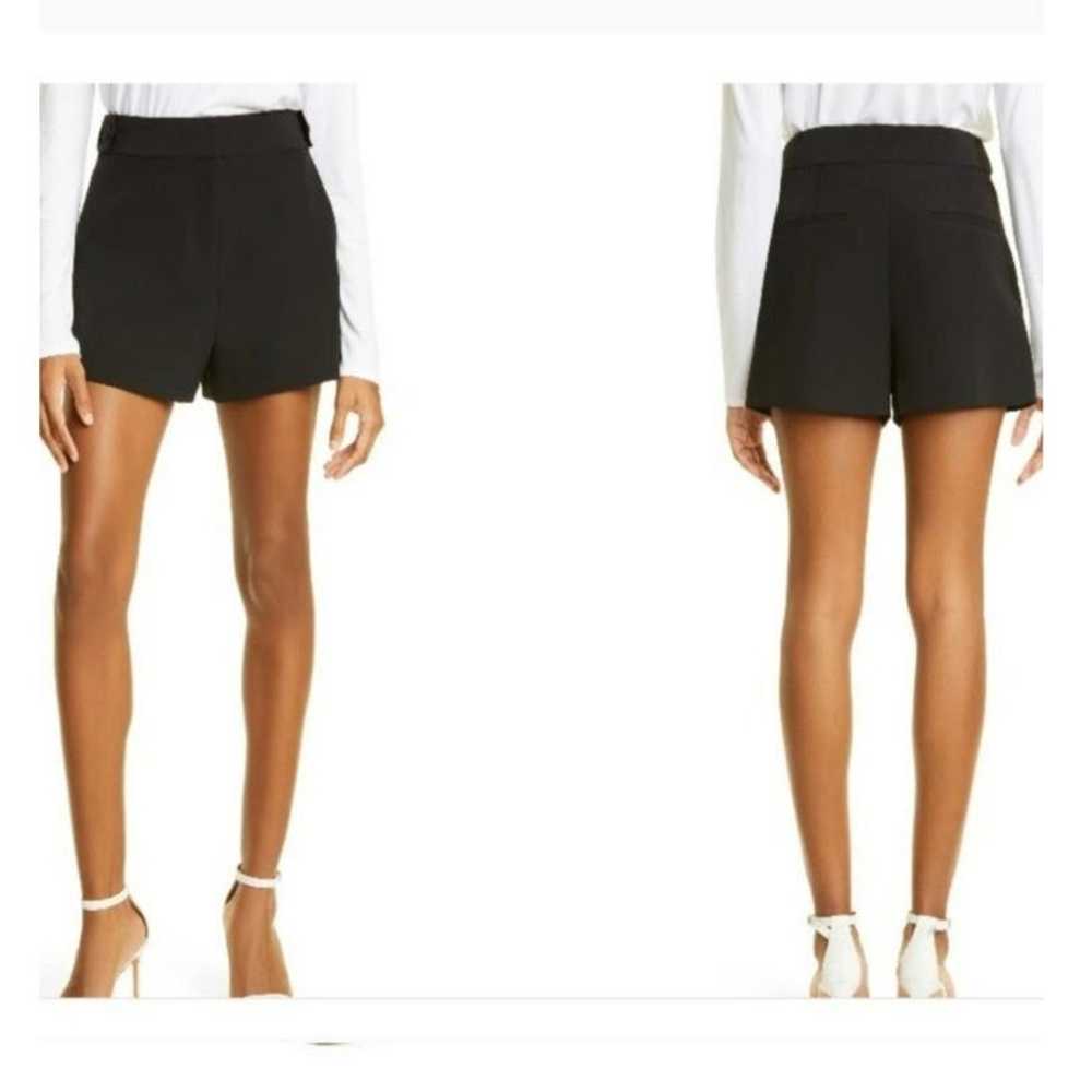 Milly Milly Black Aria Cady Button Shorts - image 5