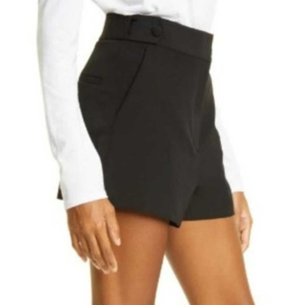 Milly Milly Black Aria Cady Button Shorts - image 7