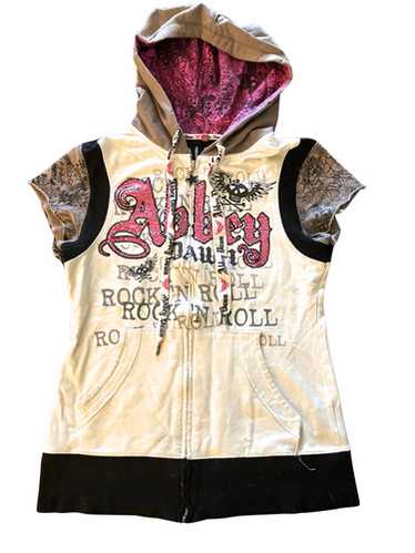 Avril Lavigne パーカー　Abbey Dawn Abbey Dawn by Avril Lavigne Skull Hoodie L/XL | eBay