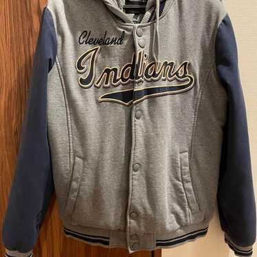 大勧め indians Cleveland jacket Gem - mlb ウェア