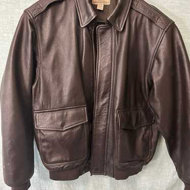 L.l.bean leather jacket - - Gem