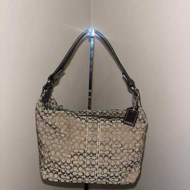 Vintage Coach Brown Leather Y2K Soho Small Hobo Shoulder Bag