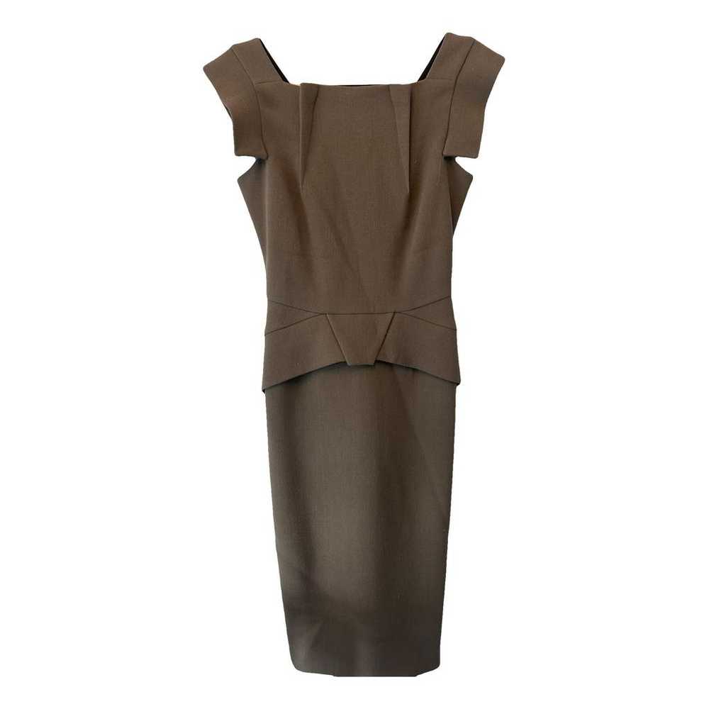 Rm by Roland Mouret Wool mid-length dress - image 1