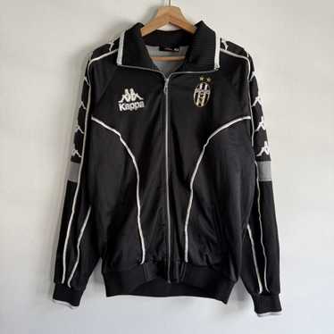 90年代Kappa Juventus ビンテージジャージ ブラック Vintage Juventus Kappa Track Jacket 1998/99 Tape Logo