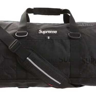 Supreme black duffle bag - Gem