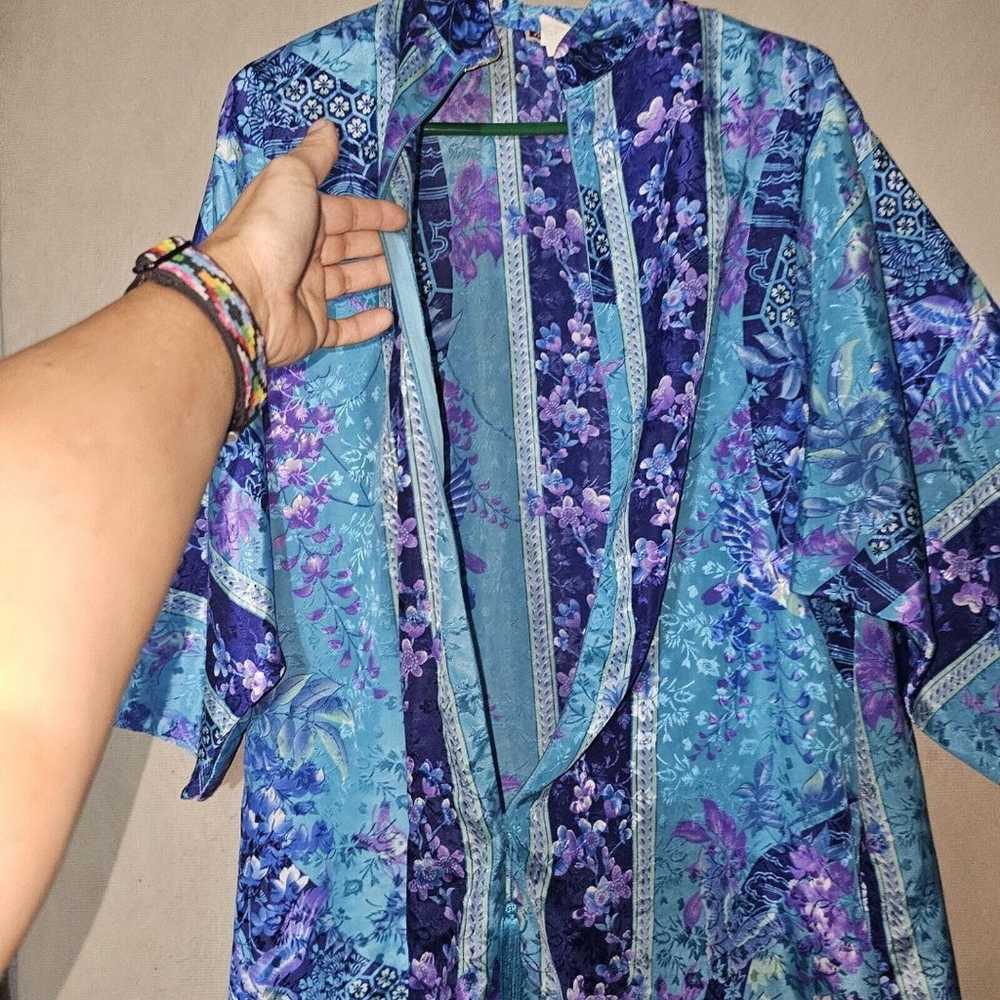 Sante Intimates Kaftan Muumuu House Dress Medium … - image 7