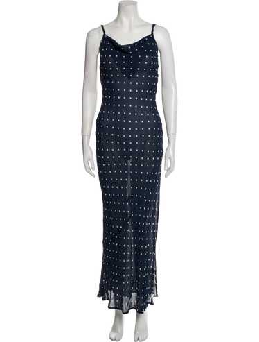 Reformation | blue polka - Gem
