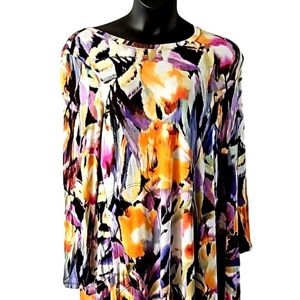 Attitudes  Renee Regular Printed Midi Dress Size:… - image 7