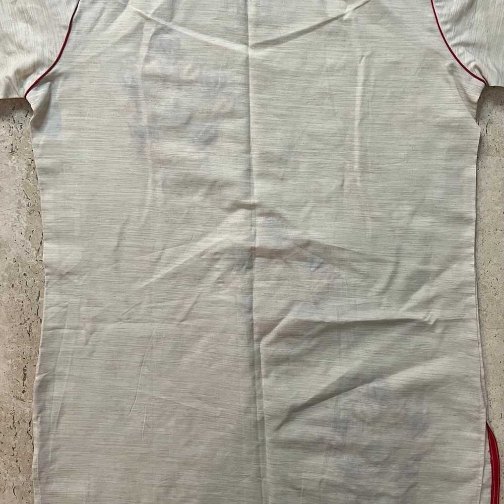 Traditional Indian Straight Kurta Handmade Size M… - image 3