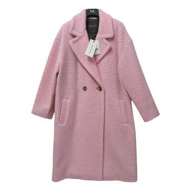 9】MAISON LENER チェック柄ロングコート36