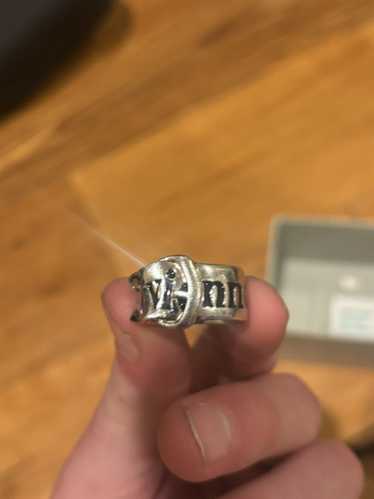 Vivienne Westwood King Ring Beige,Silver 6 | PLAYFUL